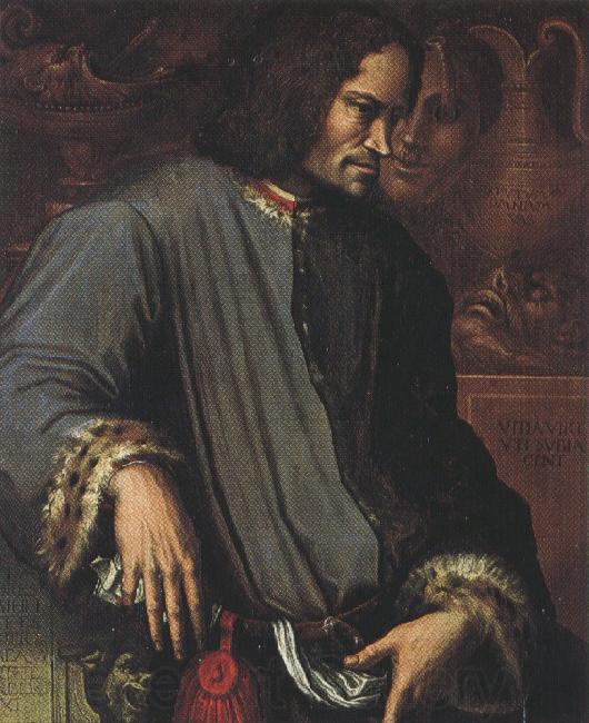 Sandro Botticelli Giorgio Vasari,Portrait of Lorenzo the Magnificent (mk36) Germany oil painting art